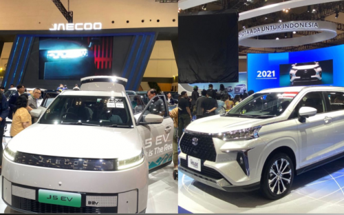Komparasi: Toyota Veloz Hybrid vs Jaecoo J5 EV, Harga Beti, Pilih Setengah atau Full Listrik?