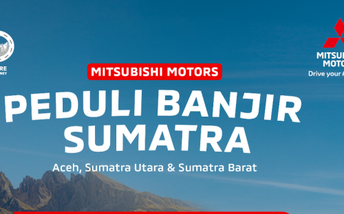 Mitsubishi Peduli Banjir Sumatra, Bantu Logistik plus Gratis Towing dan General Check-up