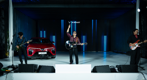 Filosofi VinFast VF 7 di The Party in Mo7ion Bareng Anya Geraldine dan Stefano Lilipaly