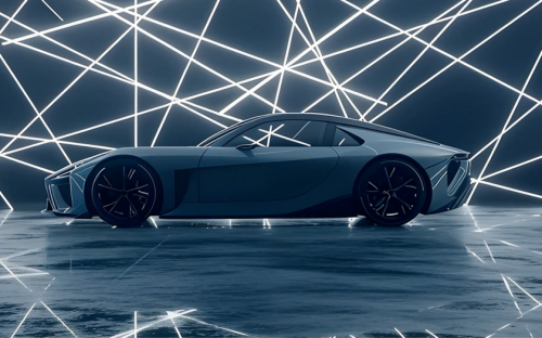 Mobil Konsep EV Lexus LFA, Sport Car Sangar Tampil Futuristis