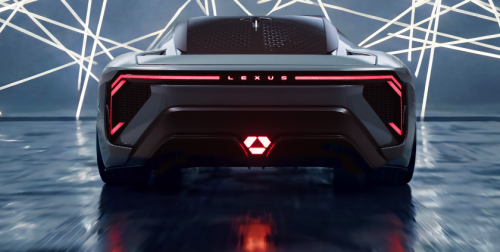 Mobil Konsep EV Lexus LFA, Sport Car Sangar Tampil Futuristis