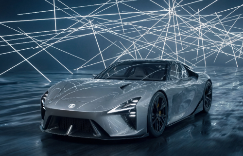 Mobil Konsep EV Lexus LFA, Sport Car Sangar Tampil Futuristis