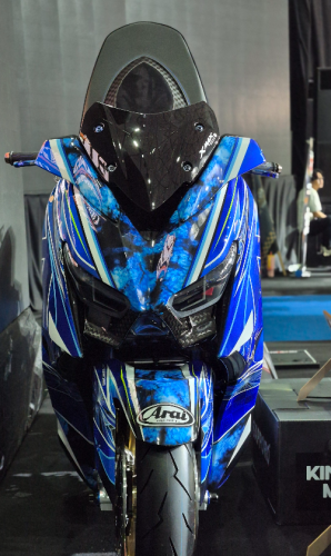 Yamaha XMAX Anak Medan Ini Sabet King of MAXI di CustoMAXI 2025, Modifikasinya Gokil!