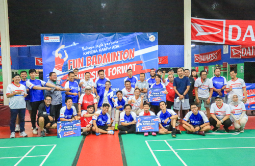 Sambut Semarak Indonesia Master 2026, Daihatsu dan Forwot Mengadakan Fun Badminton