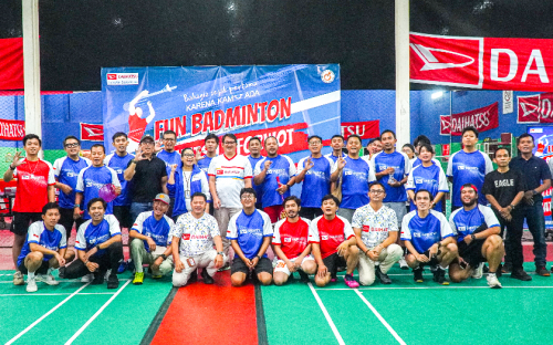 Sambut Semarak Indonesia Master 2026, Daihatsu dan Forwot Mengadakan Fun Badminton