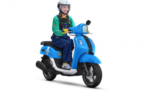 Yamaha Fazzio Hybrid Tampil Semakin Crazee Dengan Warna Baru