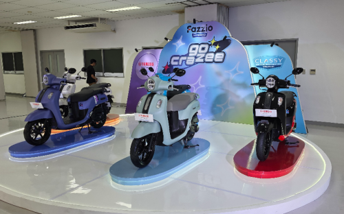 Yamaha Fazzio Hybrid Tampil Semakin Crazee Dengan Warna Baru