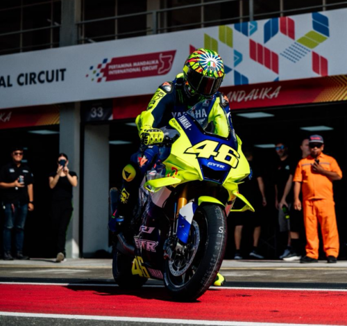 Baru Tahu, Ini Komentar Jujur Valentino Rossi Setelah Jajal Sirkuit Mandalika