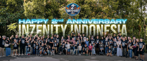 Inzenity Rayakan Ulang Tahun Ke-2, Gelar Edukasi Lalu Lintas dan Donasi