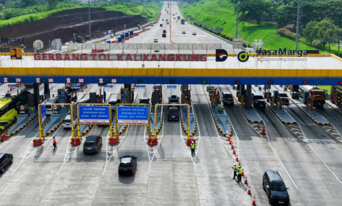 Gerbang Tol Kalikangkung Meningkat Tajam, Tembus 2.000 Lebih Mobil Tiap Jam