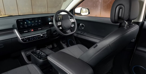 Bocor Prototipe Hyundai Ioniq 5 Facelift dengan Interior Tanpa Tombol Ala Tesla