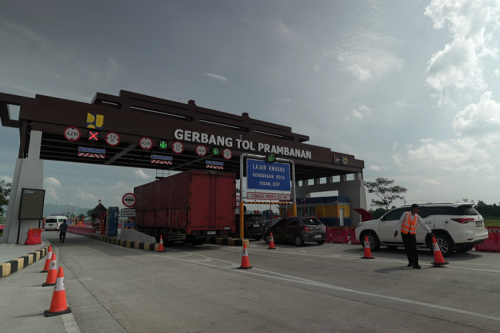 Menyusuri Tol Fungsional Prambanan-Purwomartani buat Mudik Lebaran