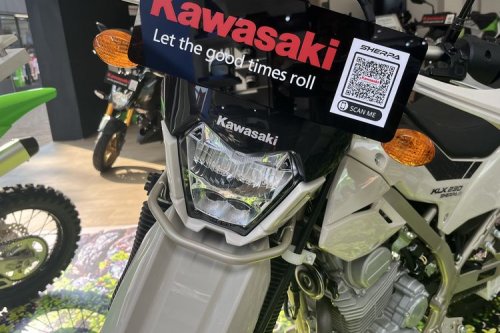 Kawasaki KLX230 Sherpa Resmi Diluncurkan di Jakarta Fair 2025