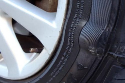 Jangan Anggap Sepele, Tekanan Ban Kurang Bisa Bikin Benjol