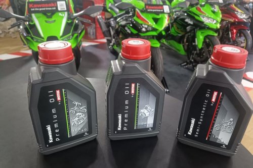 Kawasaki Sediakan Pelumas Khusus, Tawarkan Performa Maksimal