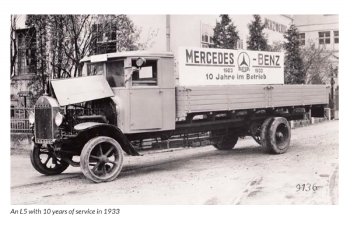 Ini Truk Diesel Pertama di Dunia