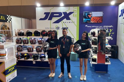 Pilihan Helm Fullface di IMOS 2025