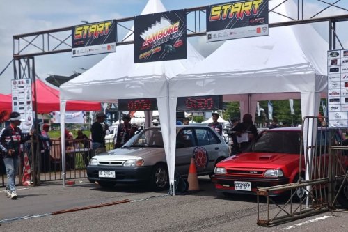 Ribuan Pecinta Toyota Starlet Gelar Jambore di Majalengka