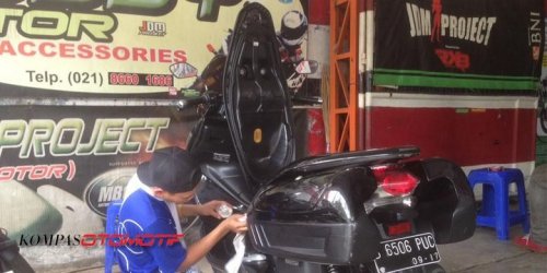 Perawatan Bodi Motor, Jangan Cuma Dicuci