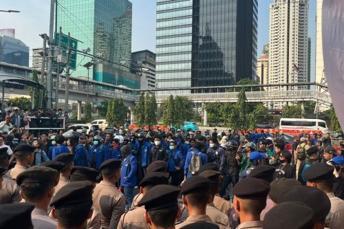 Ada Aksi Mahasiswa di Sekitar Gedung DPR, Simak Jalur Alternatif