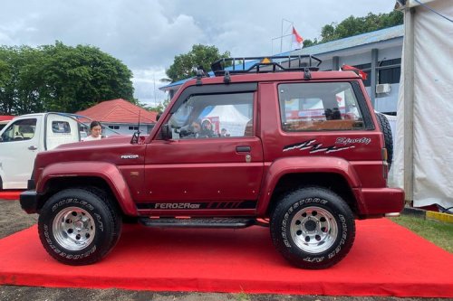 Feroza Lawas Tampil Fungsional di Daihatsu Kumpul Sahabat Bitung 2025