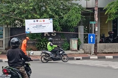 Jalan Salemba Tengah Berlaku Satu Arah, Simak Pengaturan Lalu Lintas