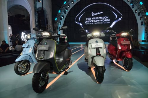 Vespa Primavera dan Sprint Baru Meluncur, Mesin 180 cc Harga Sama