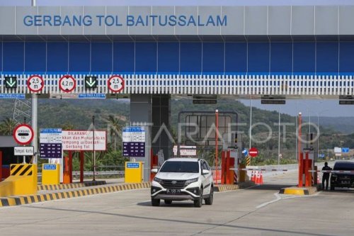 140.362 Kendaraan Melintas Tol Trans Sumatera H-3 Lebaran 2025