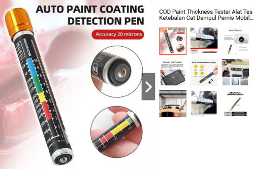 Beli Mobil Bekas? Jangan Lupa Cek Ketebalan Cat Bodi!