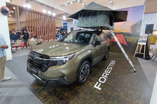 Kolaborasi Subaru dengan Thule di GJAW 2025