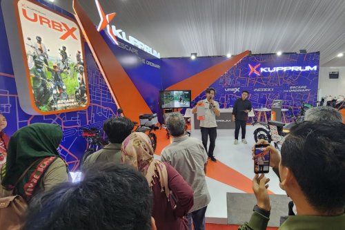 Kupprum Luncurkan URB-X dan Aergo, Motor Listrik dari Surabaya