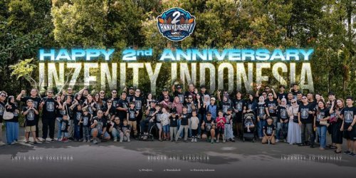 Inzenity Rayakan HUT ke-2, Usung Tertib Berlalu Lintas