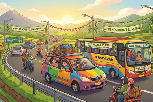 Batas Aman Bawa Barang Saat Perjalanan Mudik, Tak Perlu Sampai Atap