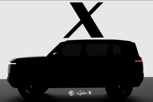 MG Siap Perkenalkan Cyber X, Pesaing Chery J6 di 2025
