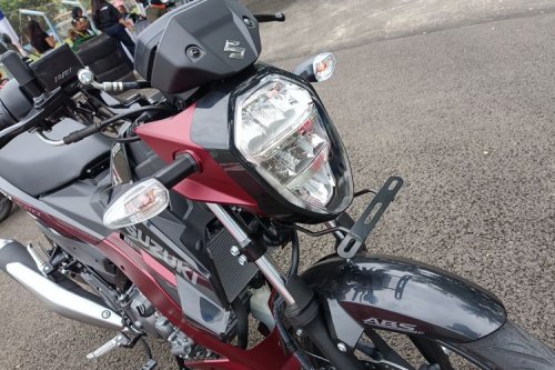 Suzuki Satria Pro Pakai Lampu Depan LED