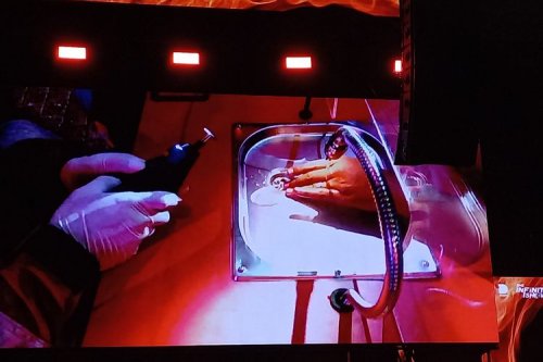 Atraksi Damkar di Automotive Hero Day IIMS 2026