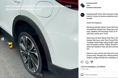 Bahaya Pecah Ban Depan vs Belakang di Jalan Tol