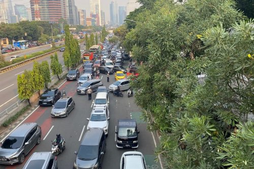 Zipper Merge Bisa Tekan 40 Persen Kemacetan di Penyempitan Jalan