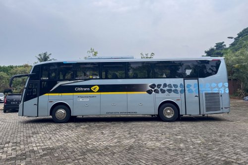 Bus AKAP Cititrans Hadirkan Teknologi Terbaru dari Hino