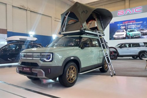 Referensi Modifikasi BAIC BJ30 Hybrid dan BJ40 Plus di GJAW 2025