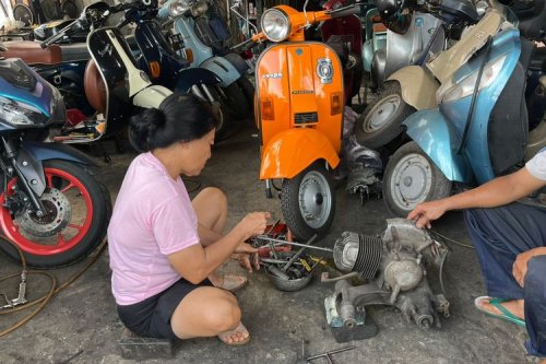 Bukan Mesin, Ini Komponen Paling Mahal Saat Restorasi Vespa Klasik