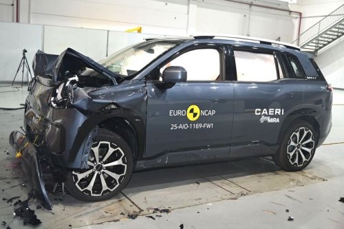 AION V Raih Nilai Tinggi dalam Tes Tabrak Euro NCAP