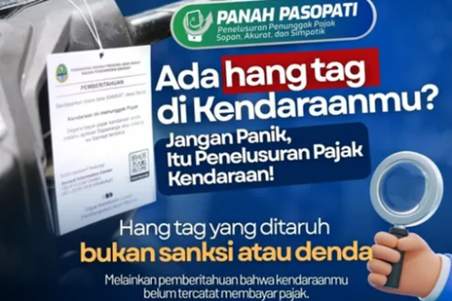 Kendaraan yang Telat Bayar Pajak Akan Diberi Surat Pemberitahuan