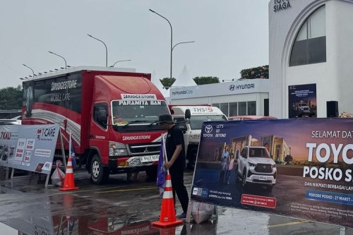 Bridgestone Tawarkan Cek Kondisi Ban Mobil Selama Mudik Lebaran 2026