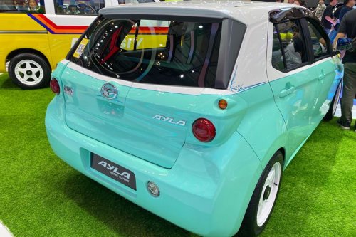 Daihatsu Ayla Modifikasi Retro Future di GIIAS 2025