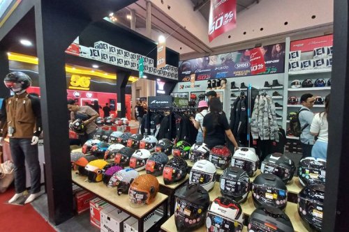 Ragam Diskon Helm dan Apparel Berkendara di IMOS 2025
