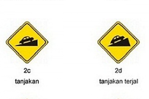 Mengenal Arti 2 Rambu Tanjakan yang Kerap Diabaikan Pengemudi