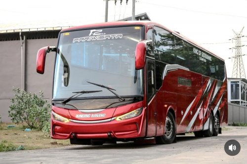 Titanium Bus Baru Buatan Karoseri K3 di Semarang, Tampil Makin Elegan