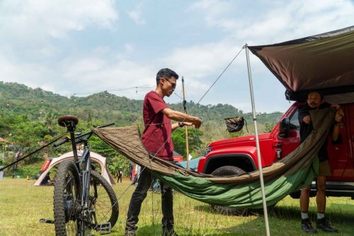 Tren Bike Camping: Gabungan Touring dan Kemah di Alam