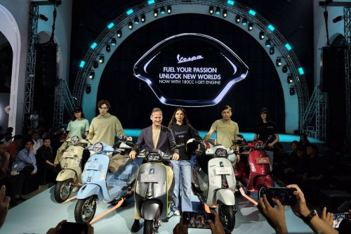 Vespa Primavera dan Sprint Baru Meluncur, Mesin 180 cc Harga Sama